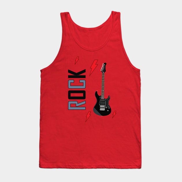 Rock Tank Top by EmarDesign